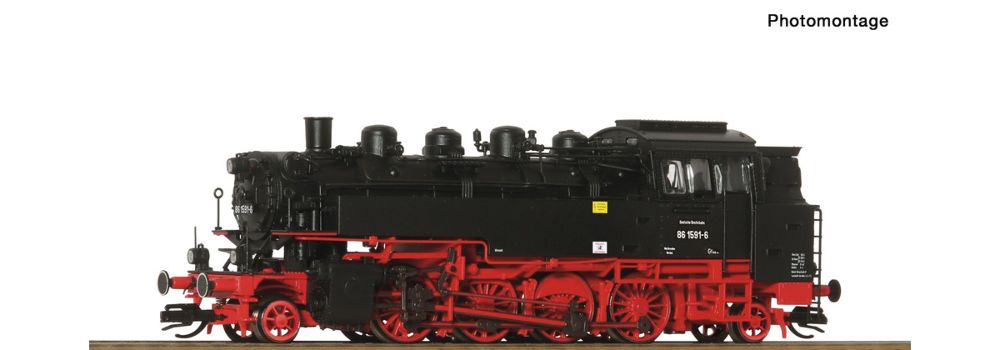 Dampflok 86 1591-6 DR DC