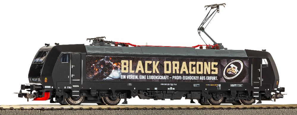 ~Elektrolok 185 329 Black Dragons VI + 8pol. Dec.