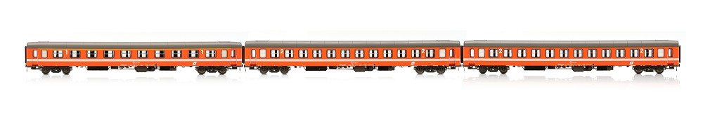 H0 UIC-X 3 tlg Vorserie orange
