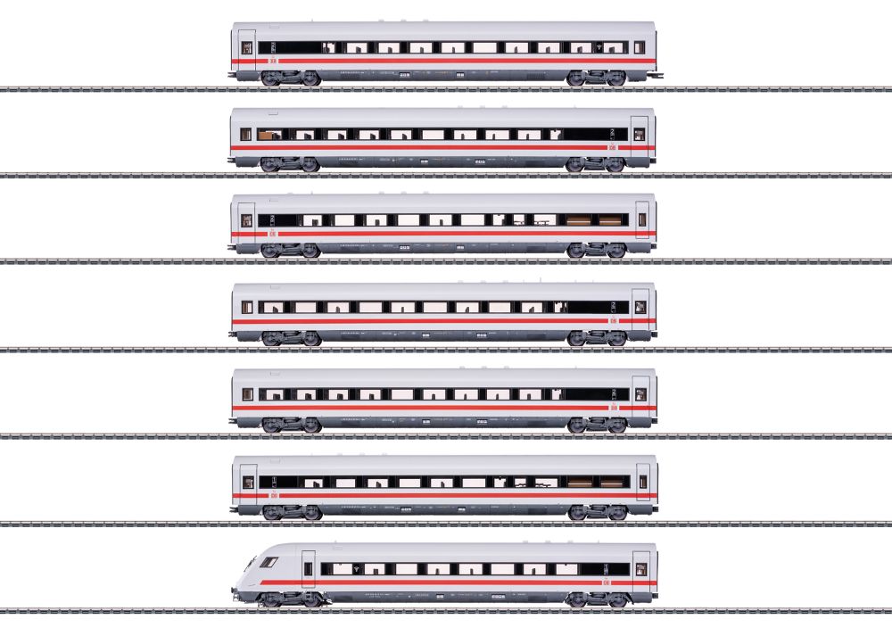 ICE-Schnellzugwagen-Set