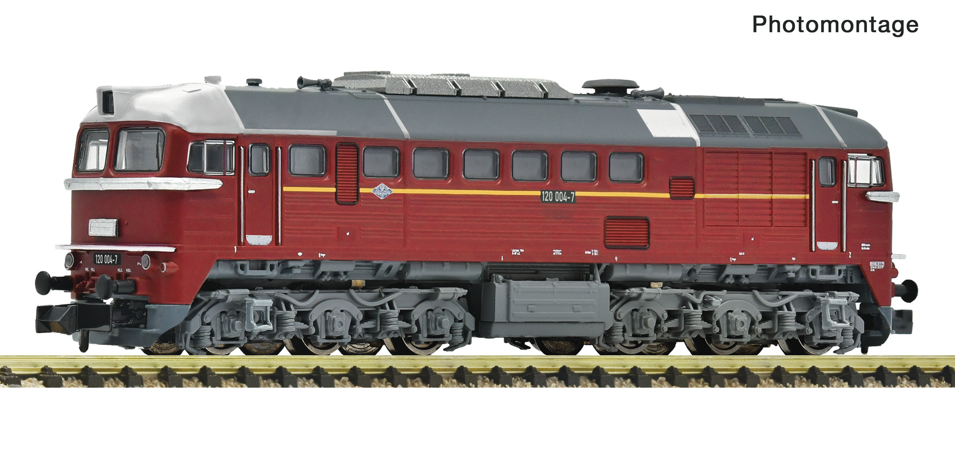 Diesellok BR 120 DR DC-Snd.
