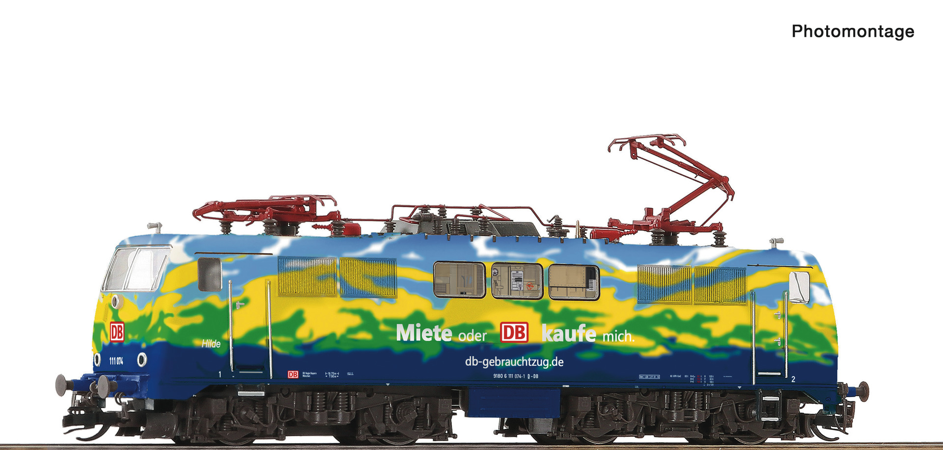 E-Lok BR 111 DB AG "Miete mich" DC