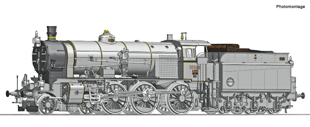 Dampflok Rh 109 Südbahn DC