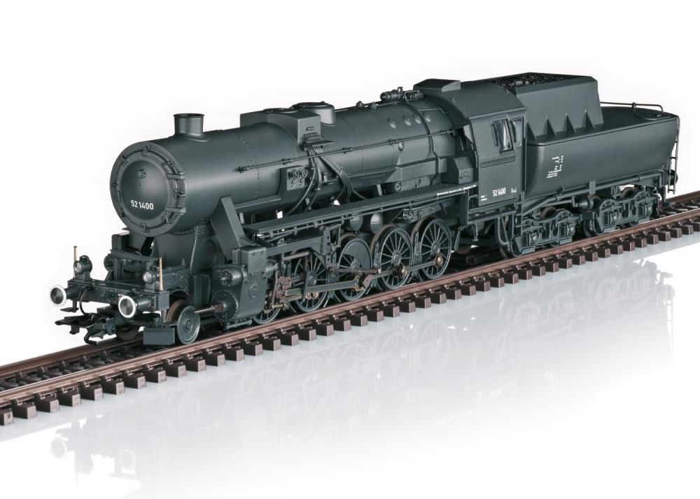 Güterzug-Dampflok BR 52 DR