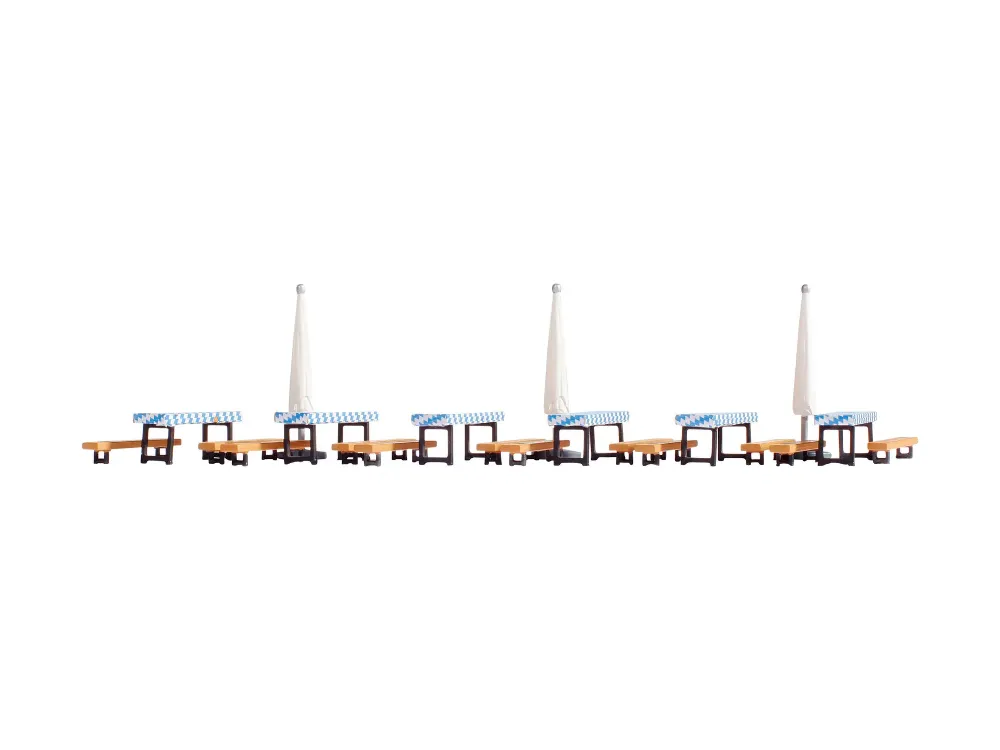 H0 Biergarten-Zubehör