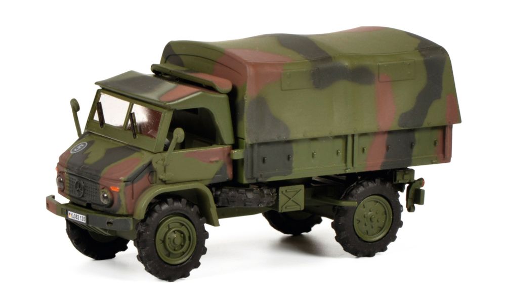 1:87 Unimog S404 BW Pritsche/Plane