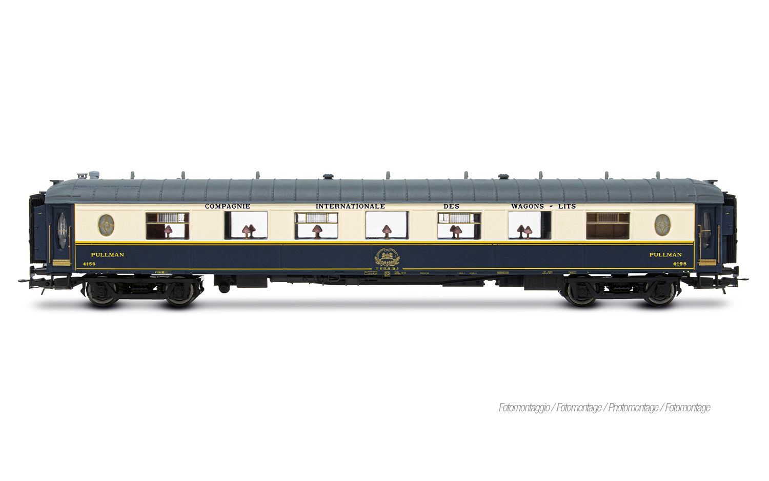 CIWL, 2-tlg. Set „R30/R33“ Milano-Napoli, WR „Pistoiesi“ + W