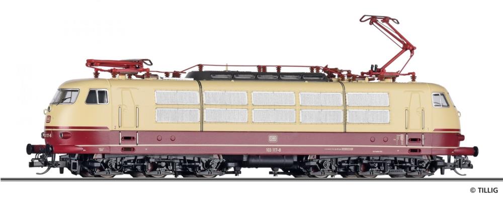 Elektrolokomotive 103 117-8 der DB, Ep. IV