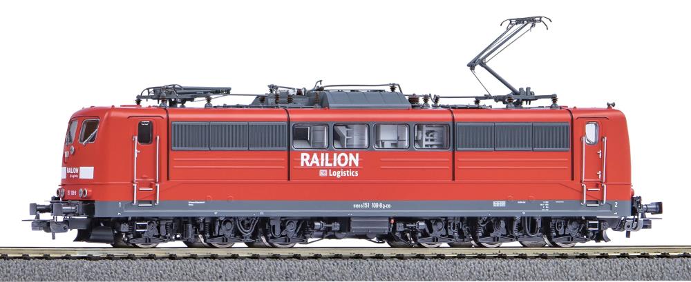 E-Lok 151 Railion DB Logistics VI + DSS PluX22