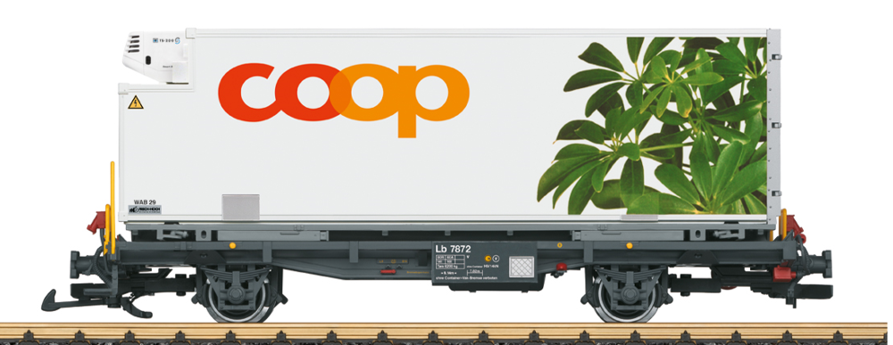 RhB Containerwagen “coop®“ Schefflera