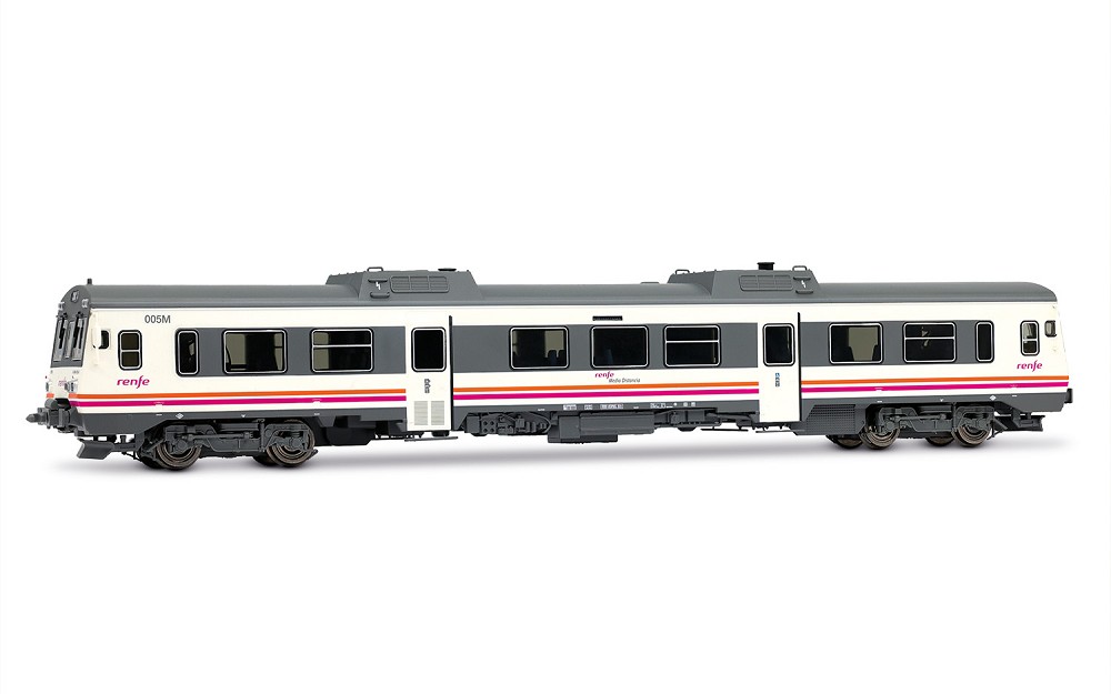 RENFE, Dieseltriebwagen 9-596-005-9, in „Media Distancia“-Fa