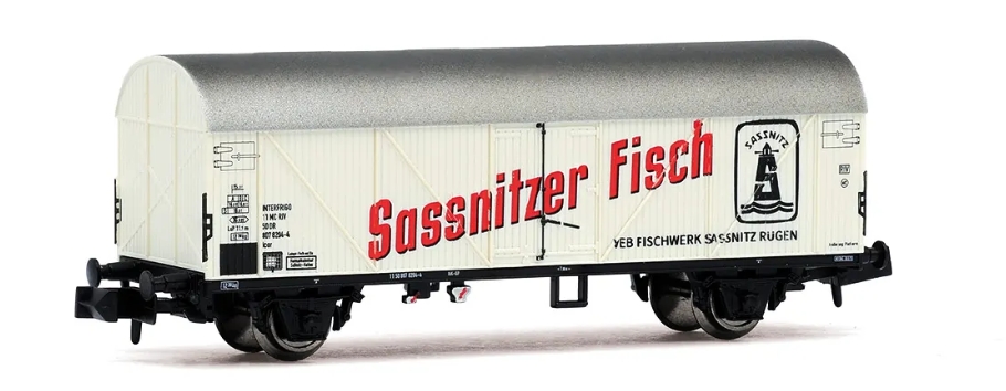 DR, 2-achs. Kühlwagen „Sassnitzer Fisch”