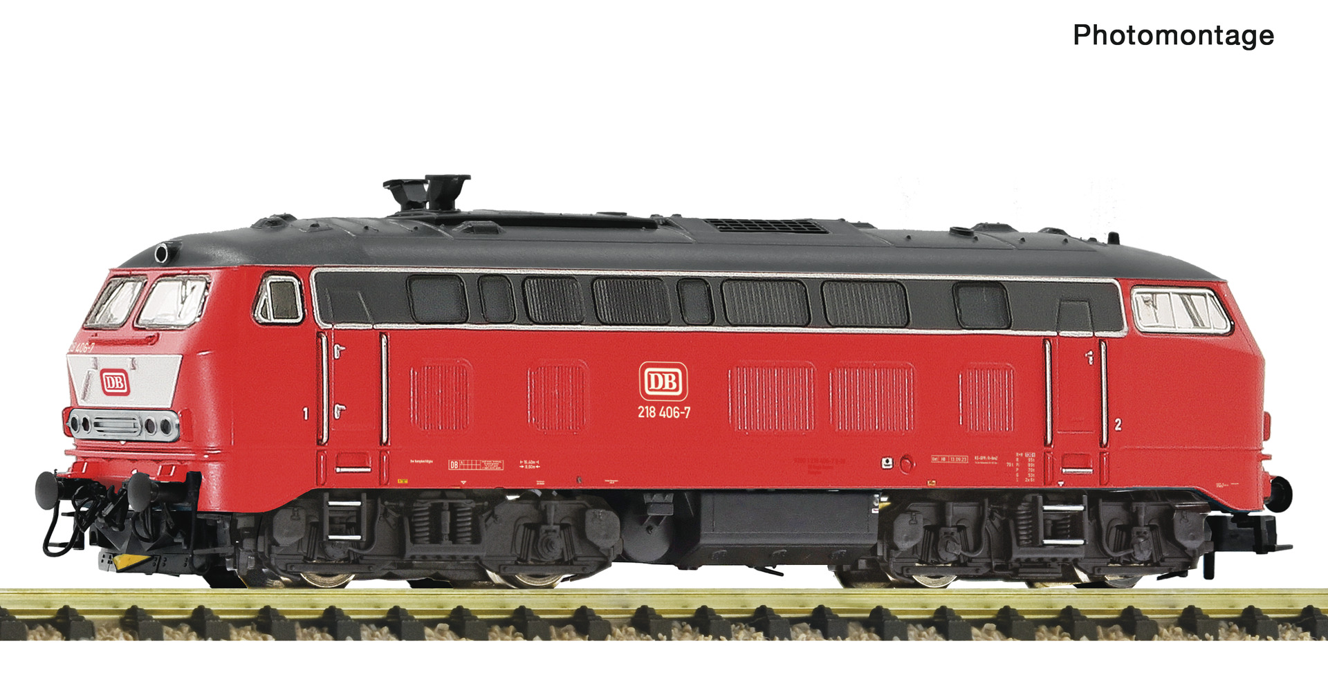 Diesellok 218 406 DB-AG DC