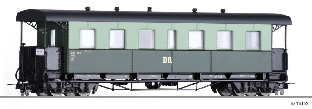 Personenwagen KB4ip „Harzer Roller“ der DR, Ep. IV  -H0e-