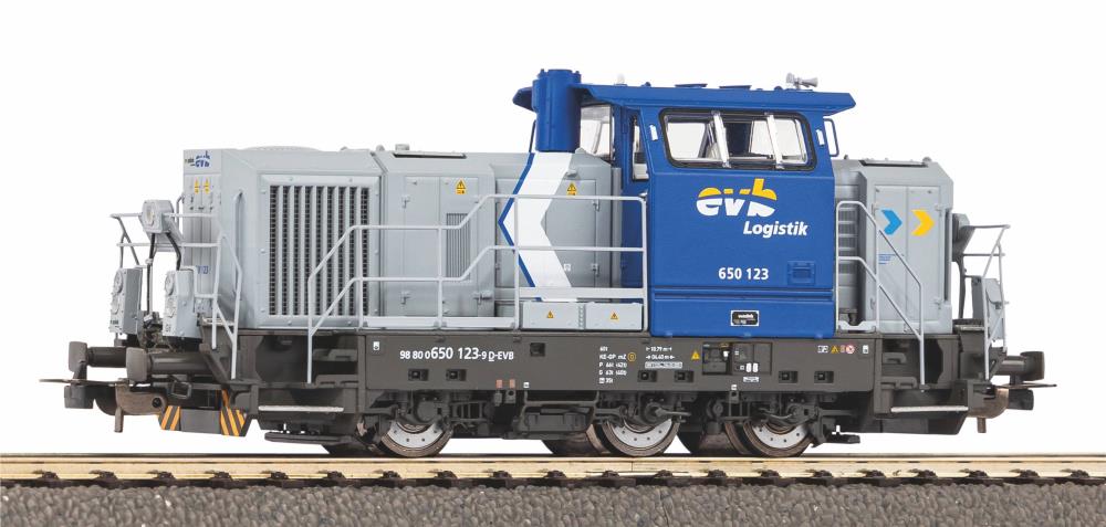 ~Diesellok Vossloh G6 EVB VI MTU + PluX22 Dec.