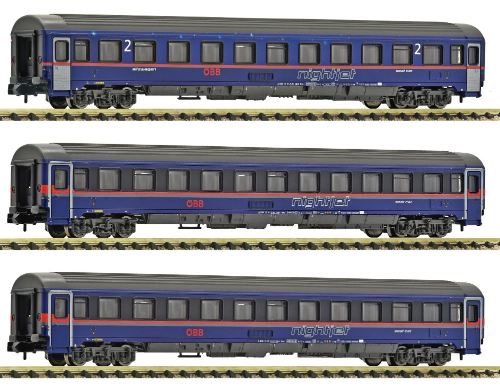 3er Set Eurofima ÖBB Nightjet