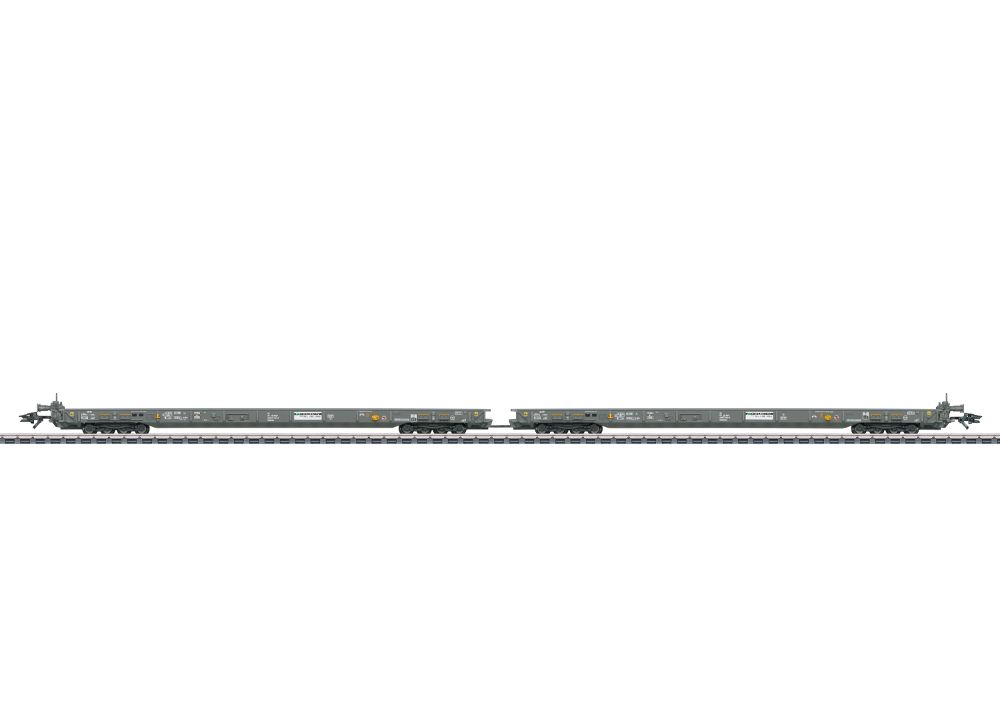 Güterwagen-Set Rollende Landstraße