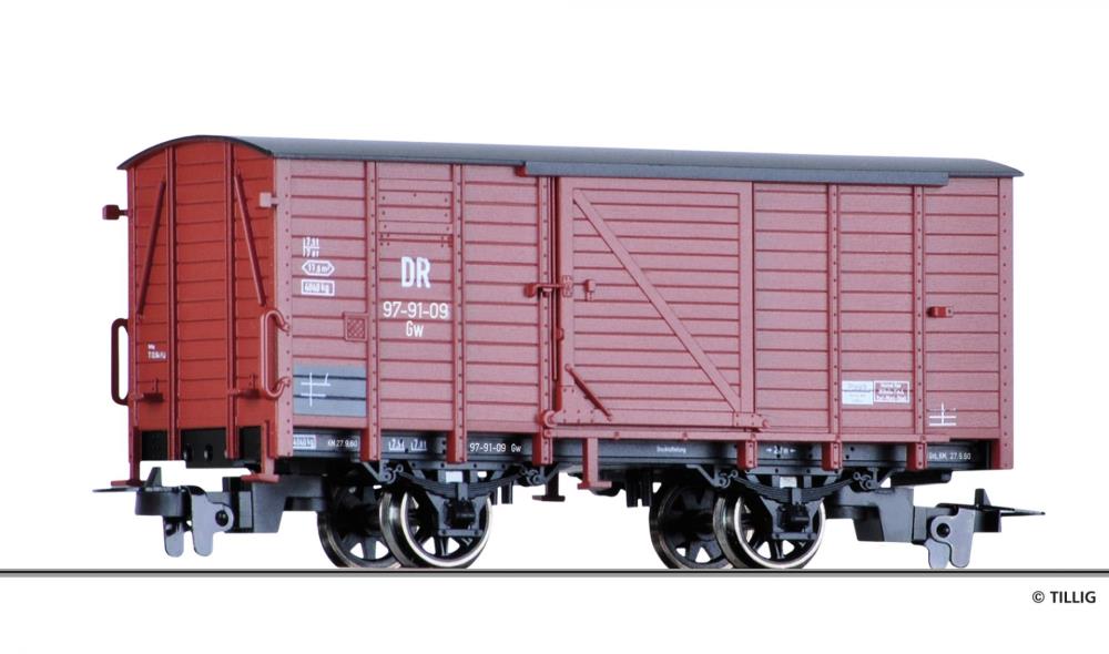 Gedeckter Güterwagen der DR