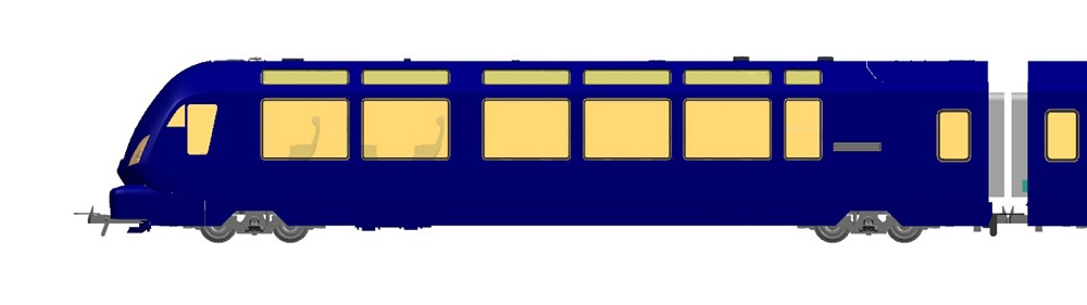 MOB Ast 181 Steuerwagen "GoldenPass Express"