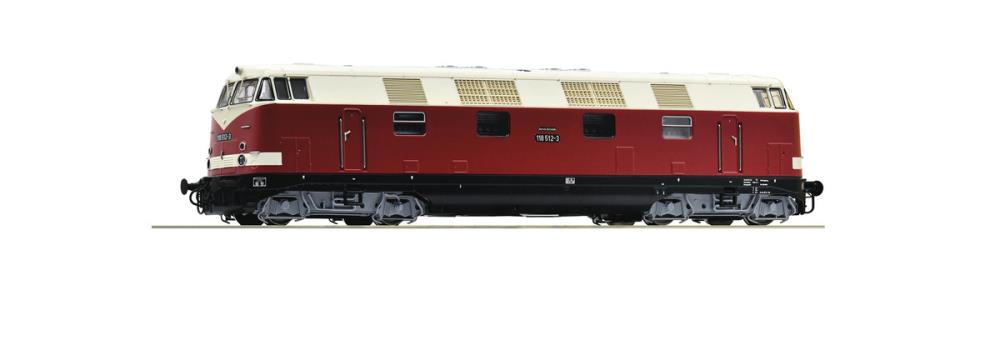 Diesellok BR 118 DR Snd.
