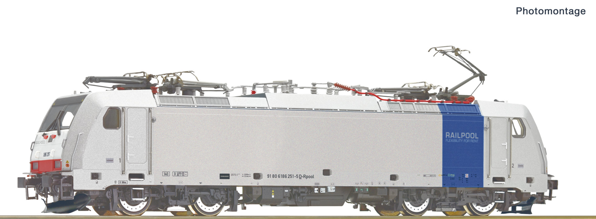 E-Lok BR 186 Railpool AC-Snd.