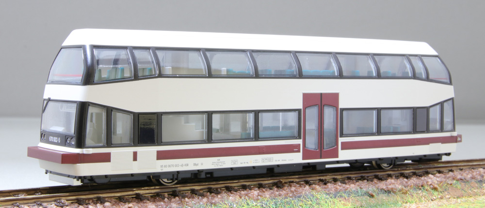 Doppelstock Schienenbus Alma H0