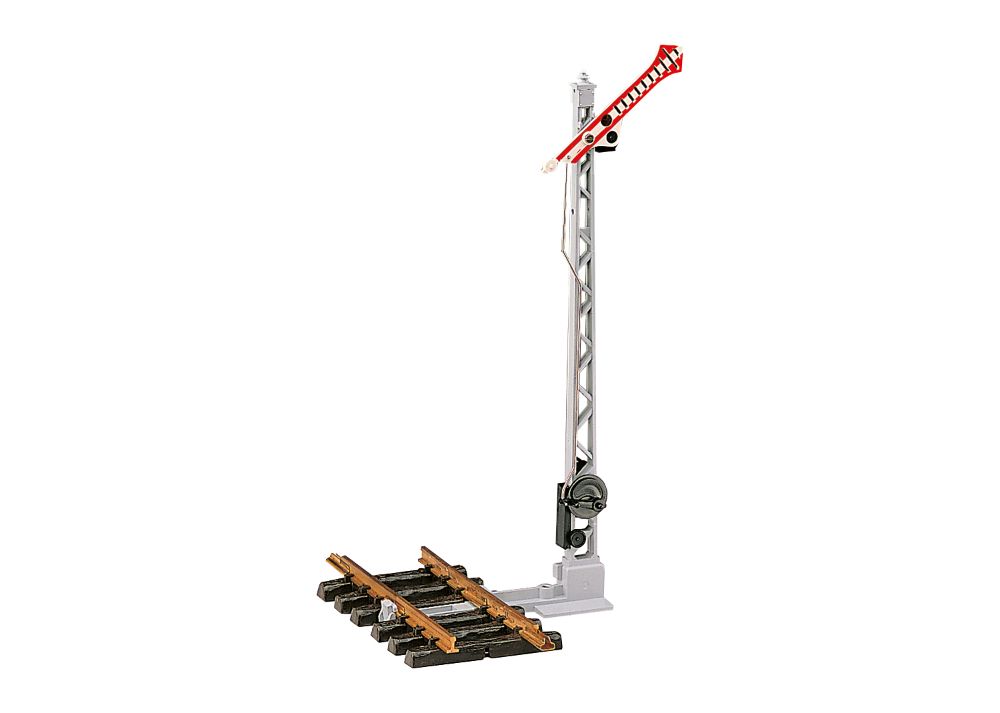 Flügelsignal, Handbedienung,