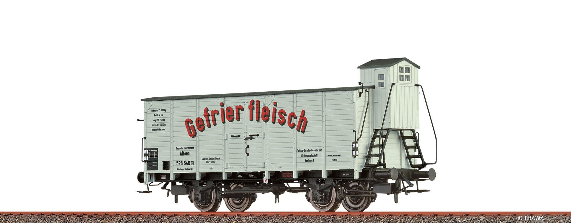 H0 GÜW [P] DRG, II, Gefr.Altona