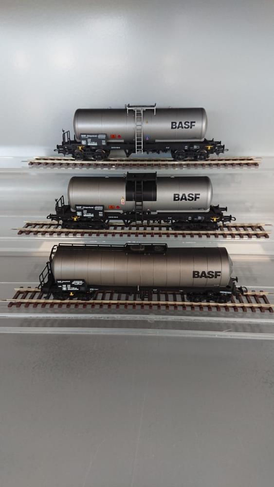 3tlg. Set Tankwagen BASF W13+