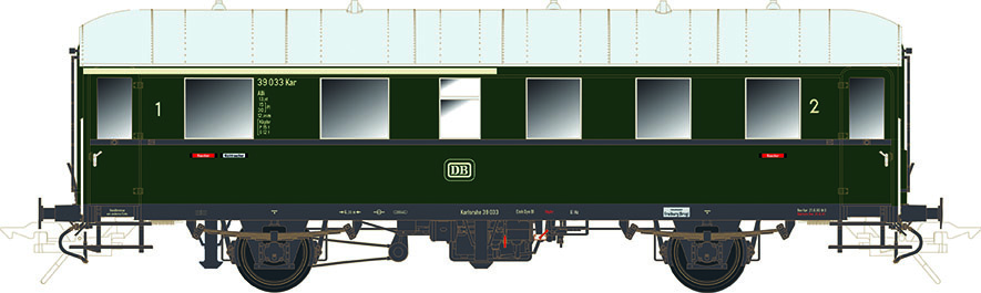 Einheitsnebenbahnwagen BCi-34, 2./3. Kl. DB, Ep.3