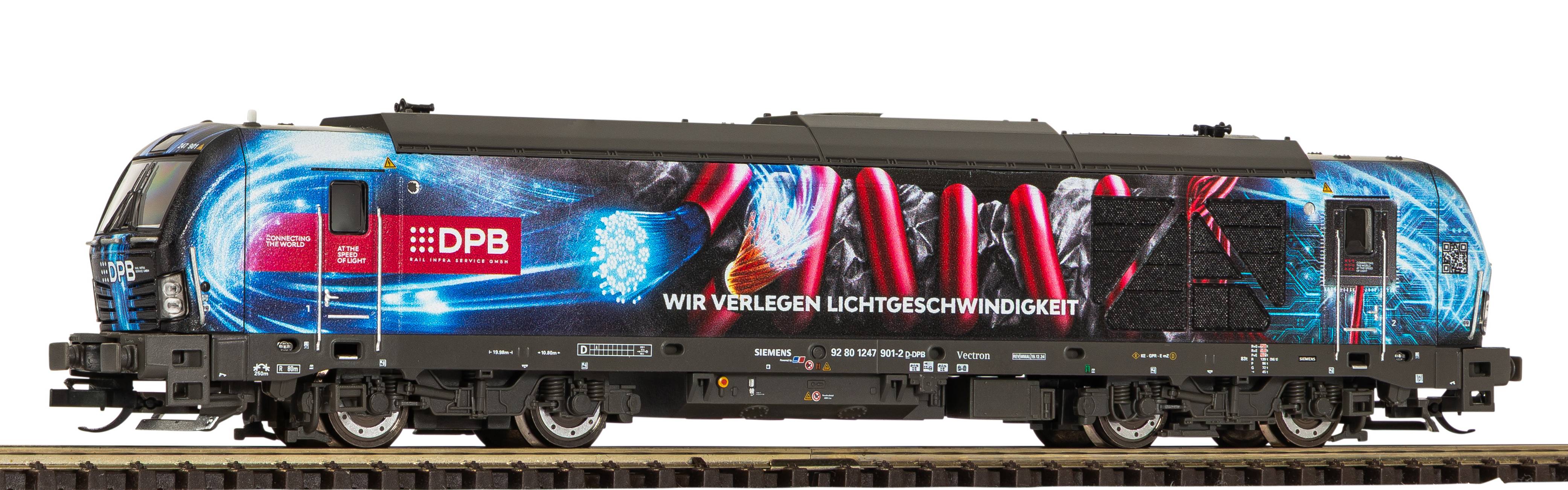TT-Diesellok BR 247 DPB VI + DSS PluX22