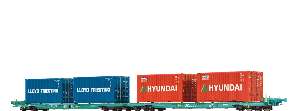 H0 Containerwagen Sffgg FS VI
