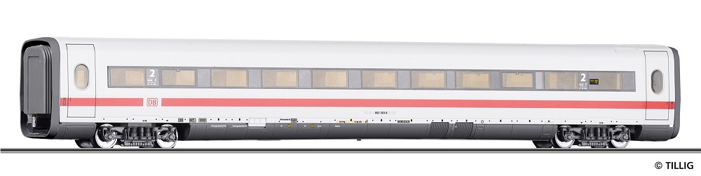 ICE-1-Ergänzungswagen 2. Klasse „Redesign“ der DB AG