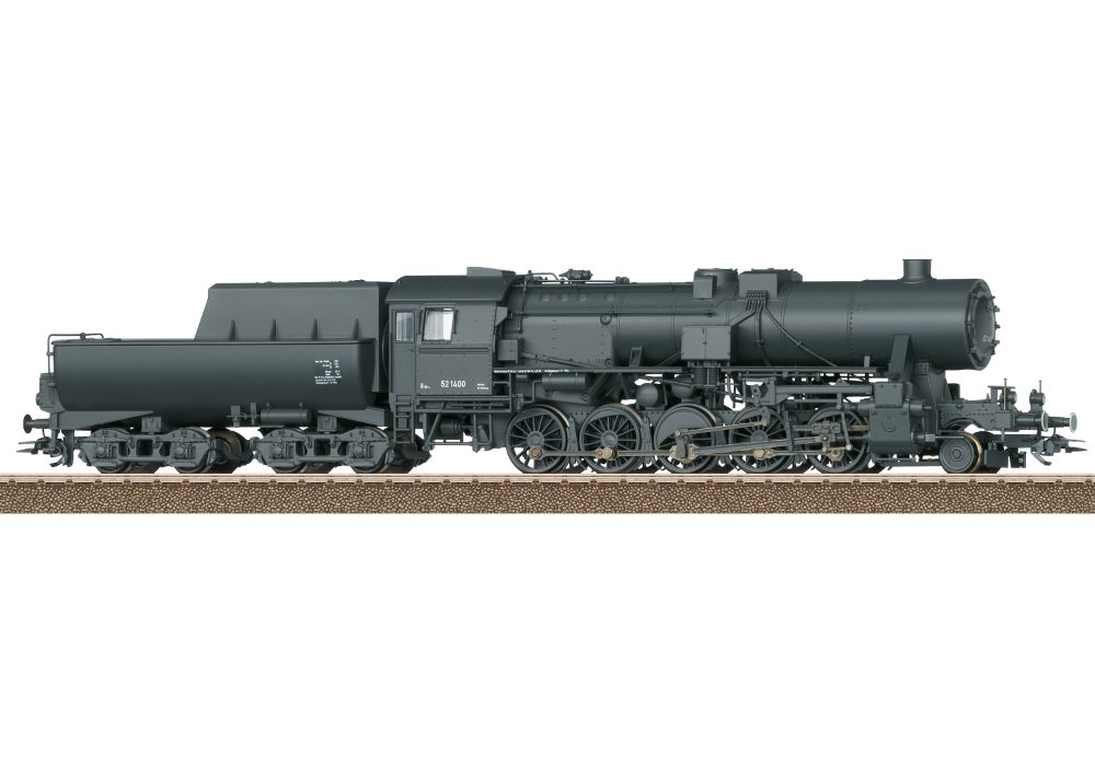 Güterzug-Dampflok BR 52 DR