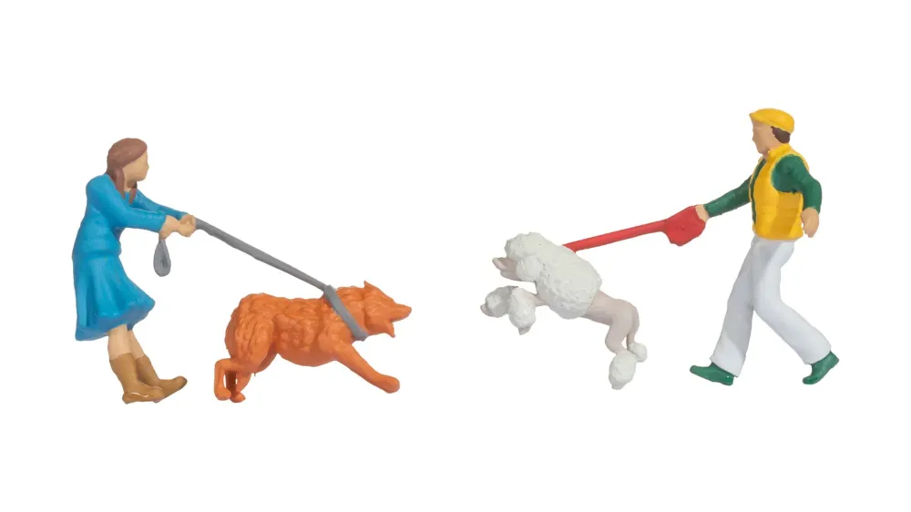 Funny-Scenes Hundebegegnung