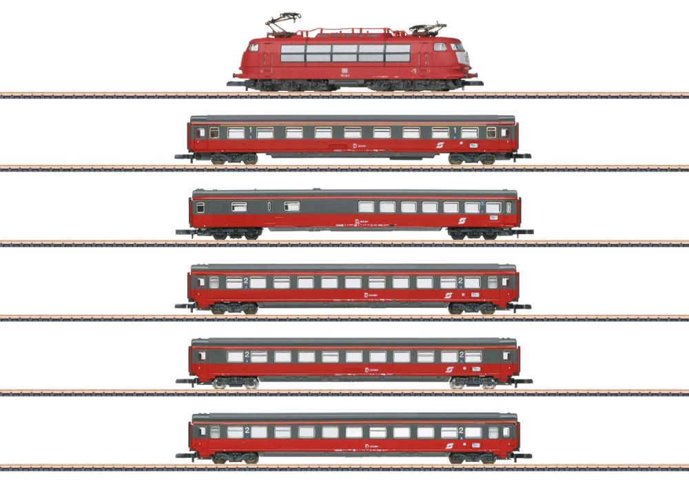 Zugpackung EC Mozart ÖBB/DB