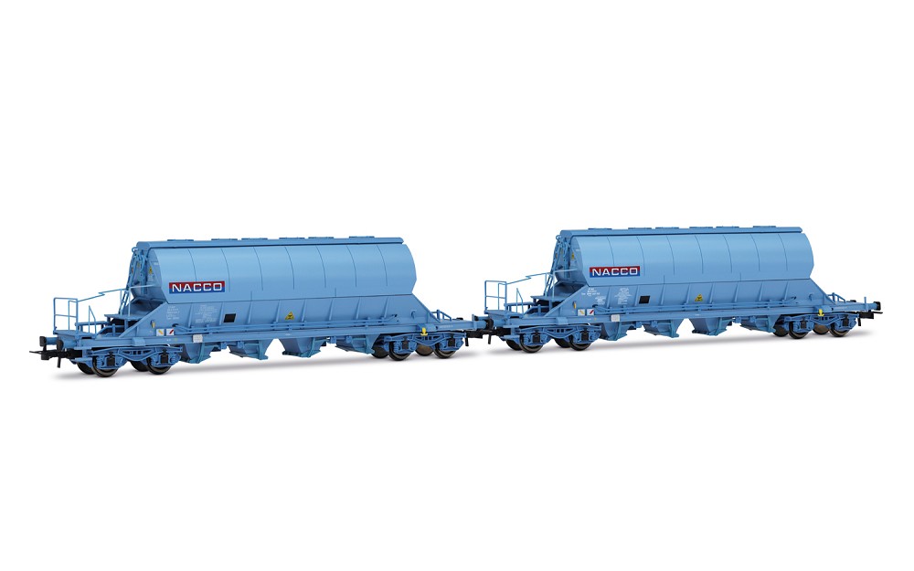 NACCO, 2-tlg. Set vierachsiger Schwenkdachwagen Taoos, in he