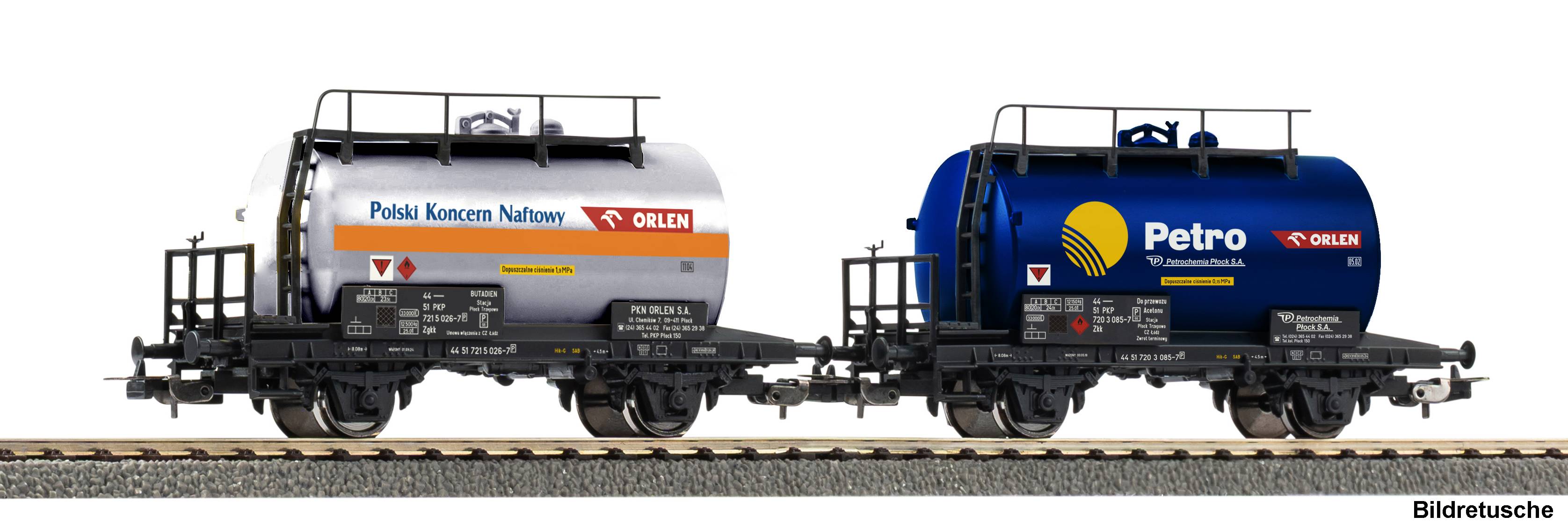 2er Set 2-achs. Kesselwg. PKP V