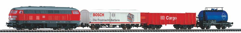 S-Set DB Cargo: BR 218 + Güterwgn. A-Gleis & B V