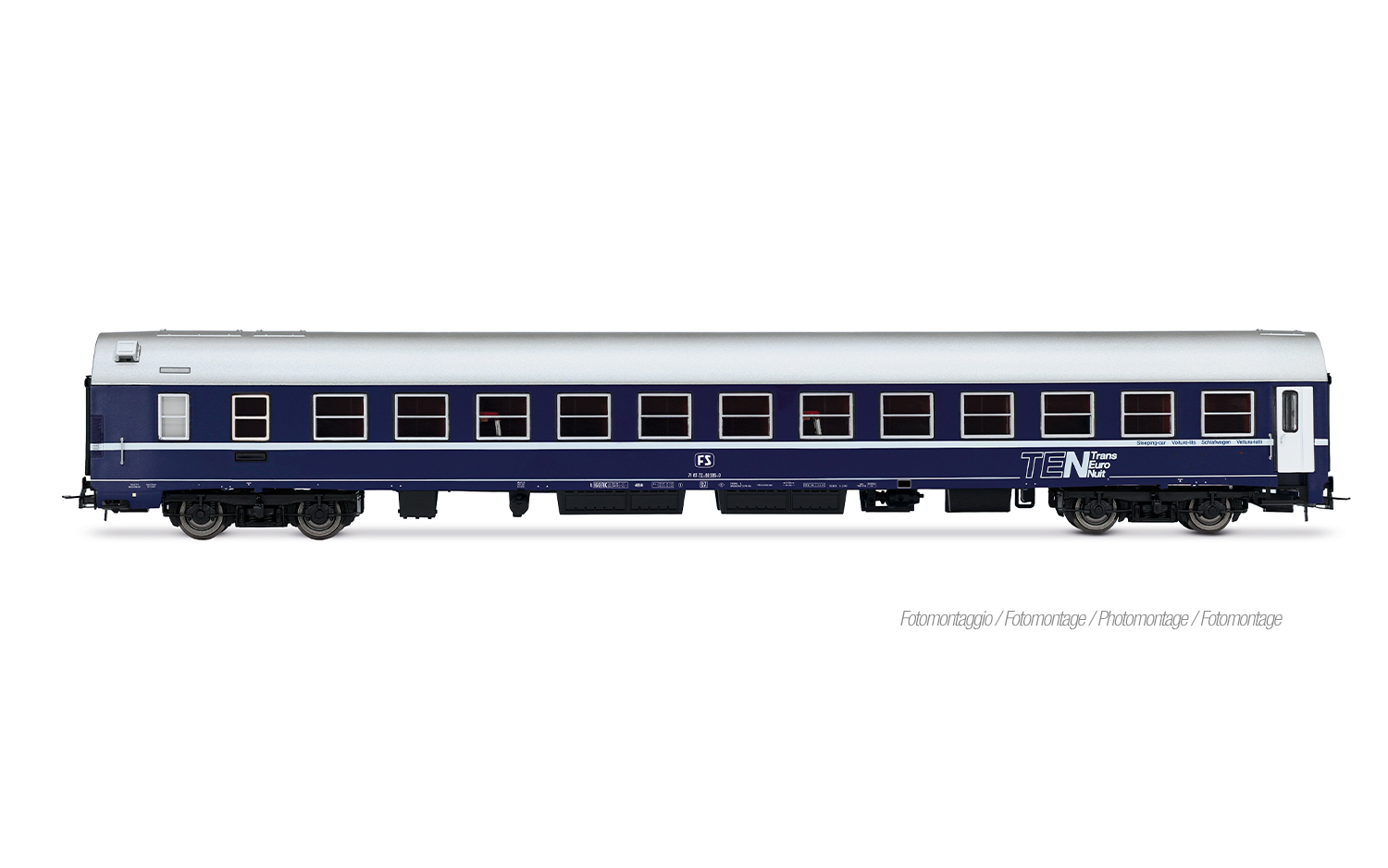 FS, 3-tlg. Set Exp 234/235 „Remus“ Roma – Wien, WR „Pistoies