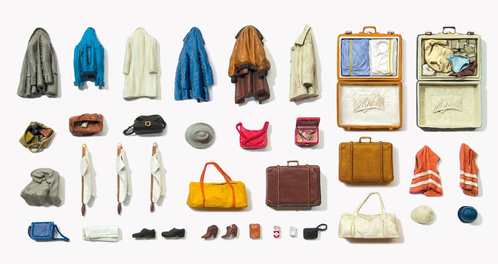 Kleidungsstücke, Warnwesten, Taschen etc Bausatz