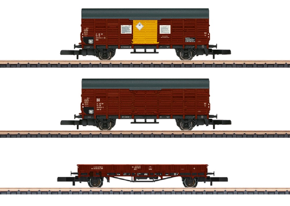 Güterwagen-Set DR