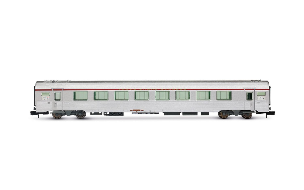 SNCF, TEE-Reisezugwagen A8u „Mistral“, Nizza – Paris, in sil