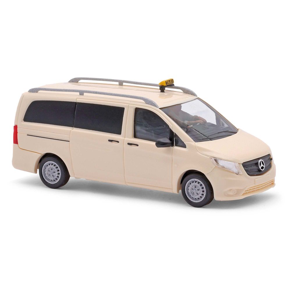 Busch 54807, MB Vito, Taxi mit Fahrer, Neu & OVP, H0