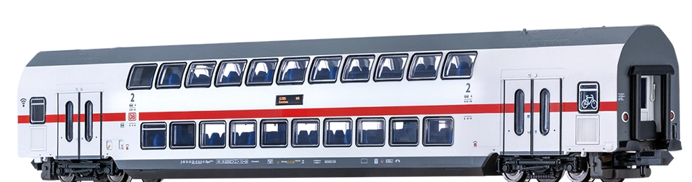 N TWINDEXX VARIO® IC2-Doppelstock-Mittelwagen DB AG, 2. Klas