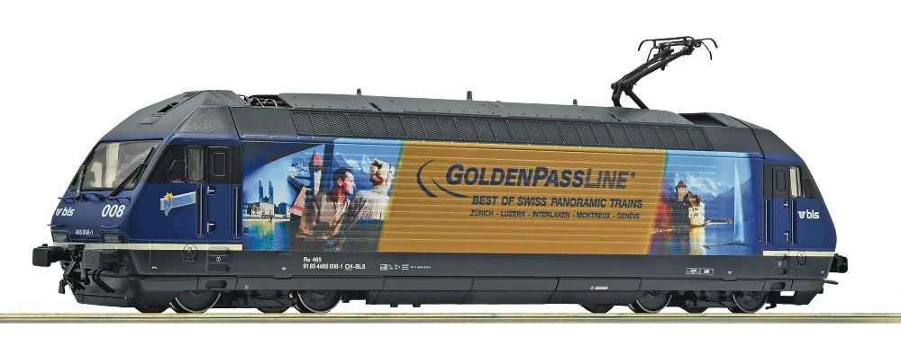 E-Lok Re 465 Goldenpass BLS