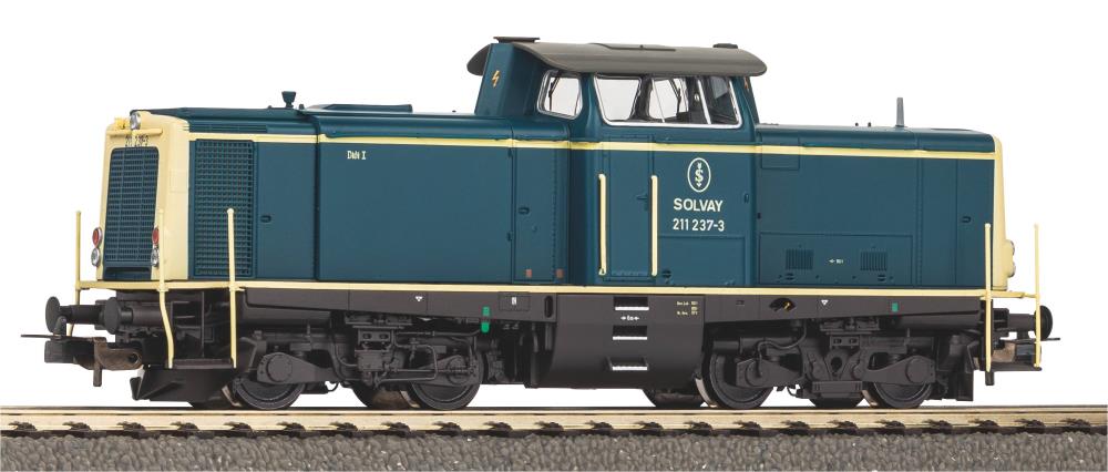 ~Diesellok/Sound  BR 211 Solvay V + PluX22 Dec.