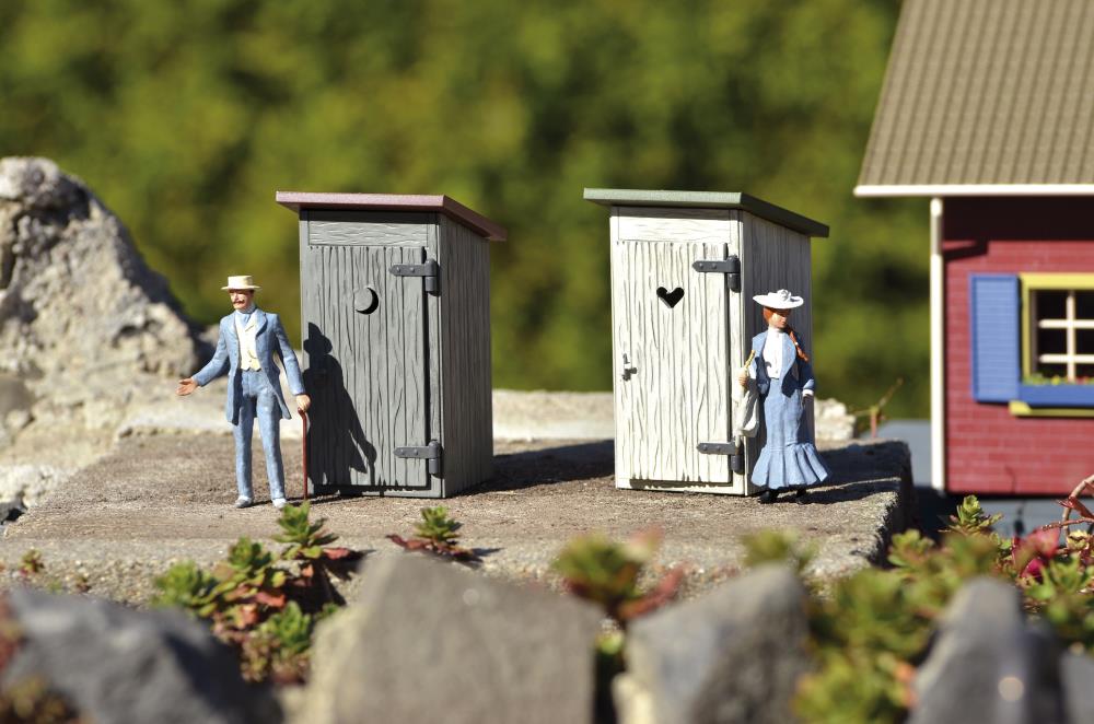 G-FM Toilettenhäuschen (2 Stück)