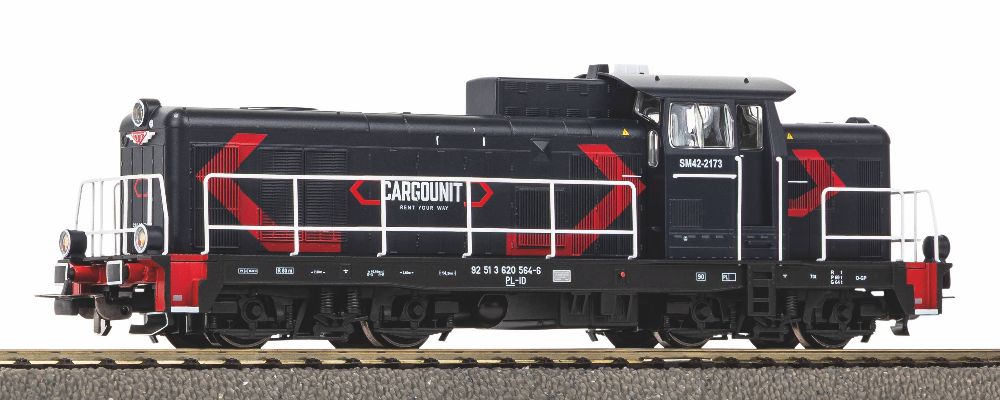 Diesellok SM42 CargoUnit VI + DSS 8pol.