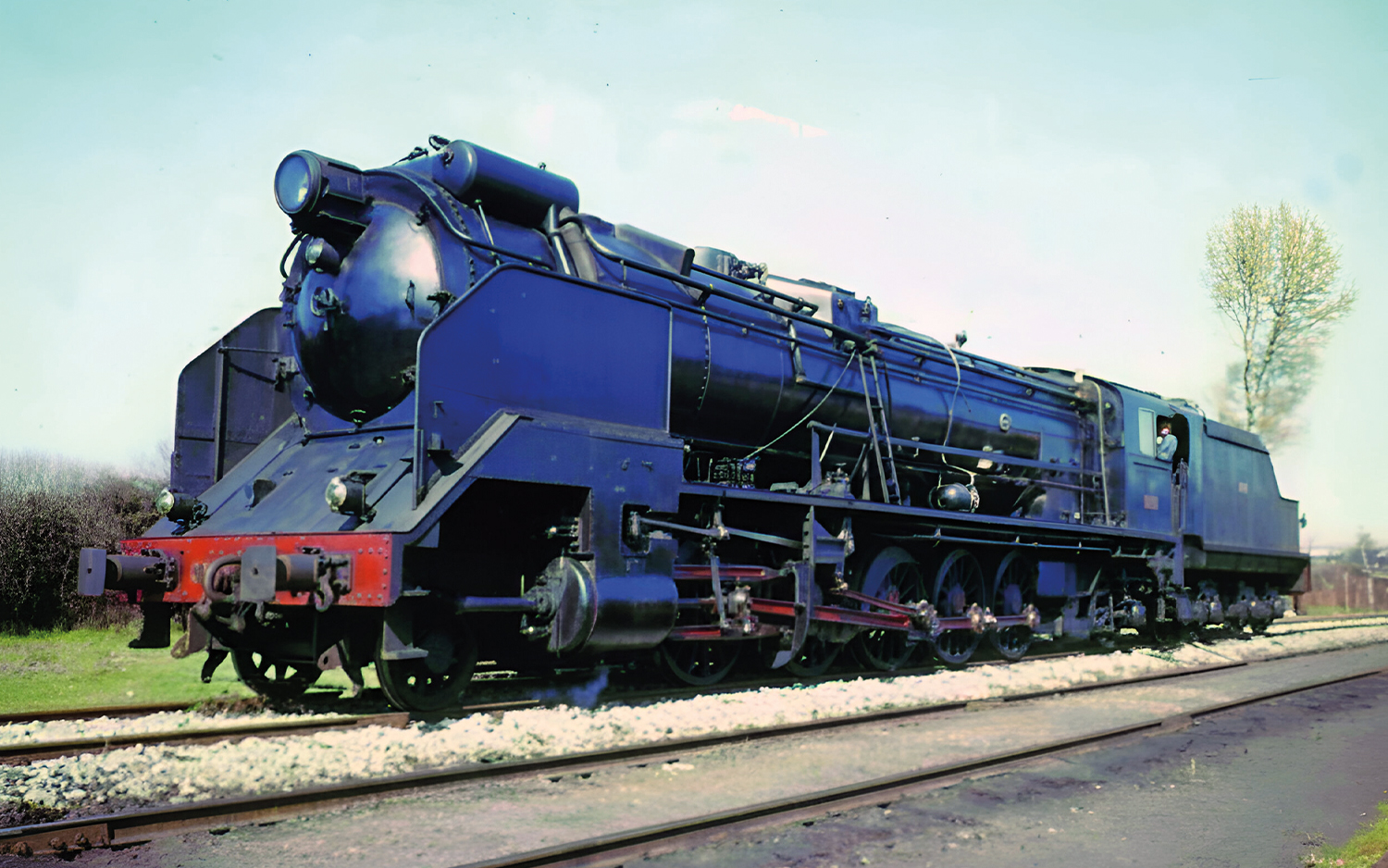 RENFE, schwere Schlepptenderdampflokomotive 151F-3106 „Santa